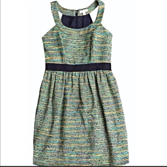 Shoshanna | Green Sheath Silk Blend Cocktail Dress - Picture 1 of 8